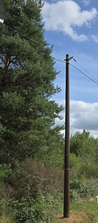 Résultat intervention poteau télécom